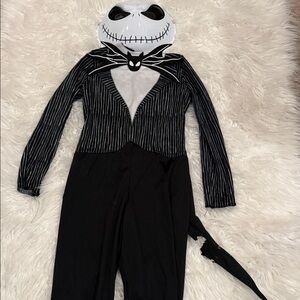 Disney Black and White Jack Skellington Kids Costume